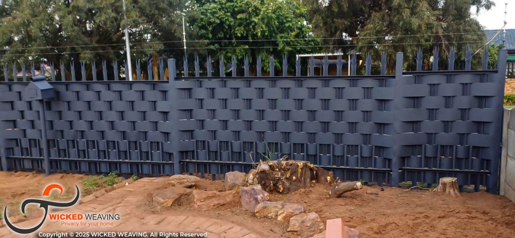 27,5m Charcoal Palisade Weave in Nigel