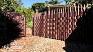 Chocolate Palisade Weaving