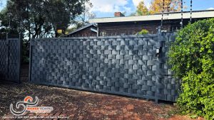 Gate & Pedestrian Gate Weaving Installation in Oaklands Johannesburg