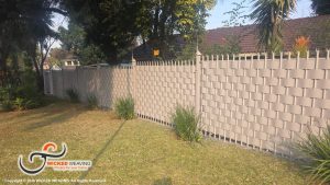 35m Sable Palisade Weaving and 26m Palisade Painting Completed in La Montagne, Pretoria
