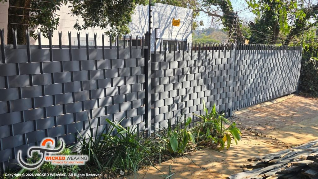 12m Slate Grey Palisade Weaving in Pretoria