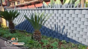 25m Slate Grey Palisade Weaving in Faerie Glen, Pretoria