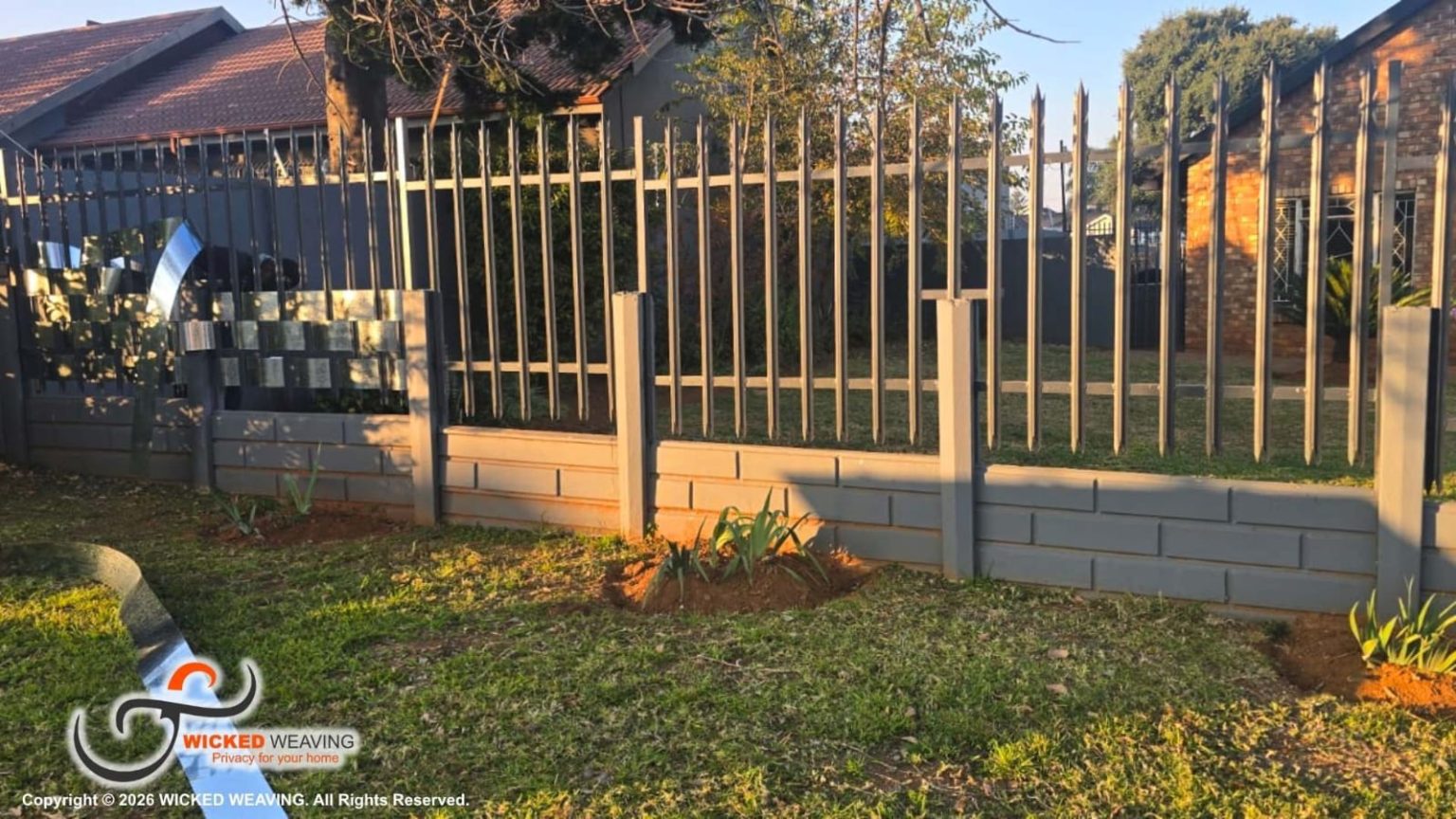 30m Charcoal Palisade Weaving Randfontein
