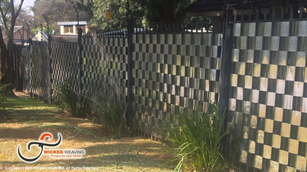 35m Sable Palisade Weaving and 26m Palisade Painting Completed in La Montagne, Pretoria