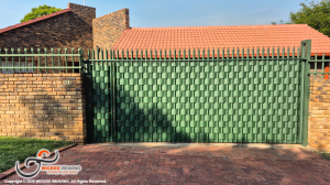 New Green Gate Weaving Installation in Faerie Glen, Pretoria (6m Project)
