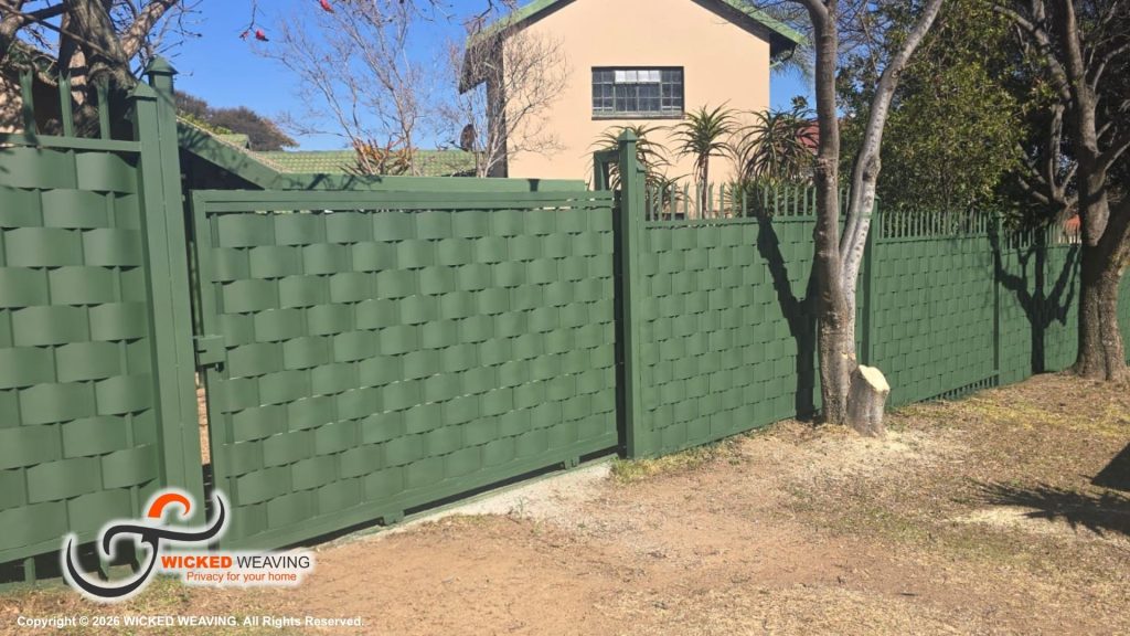 44m New Green Palisade Weaving