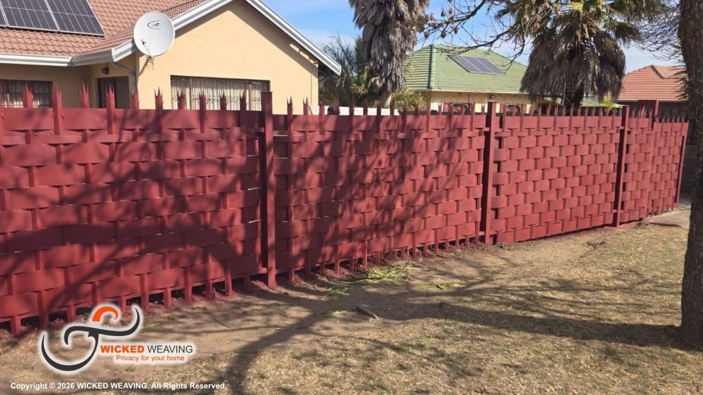 Plum Palisade Weaving