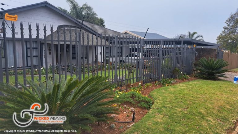 30m Charcoal Palisade Weaving
