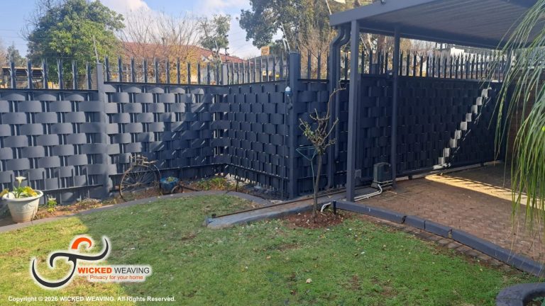 30m Charcoal Palisade Weaving