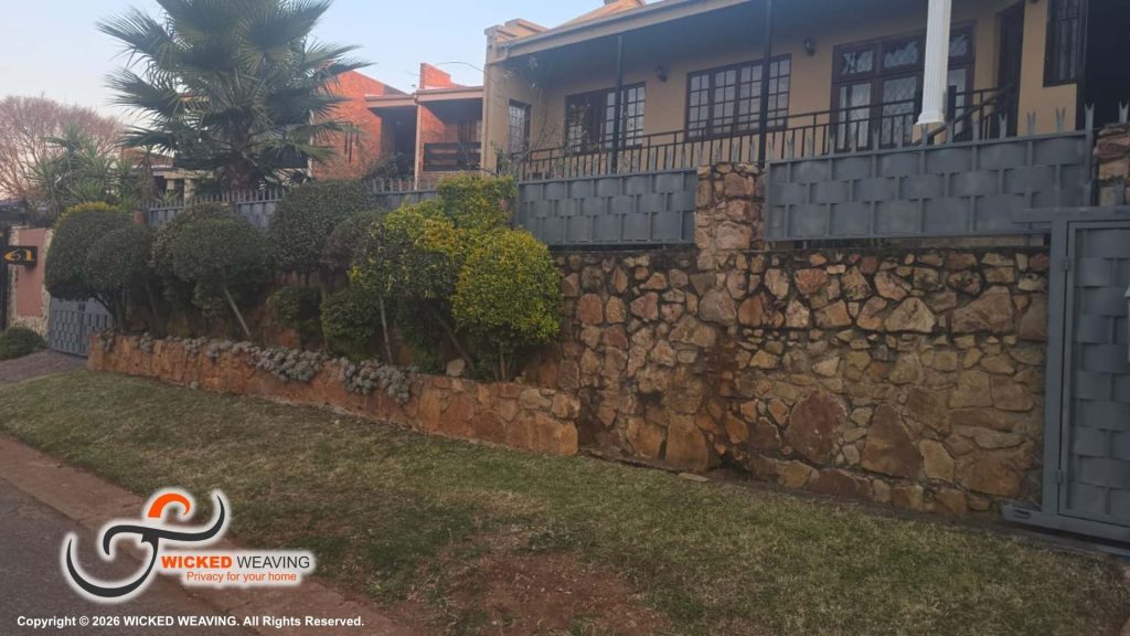 33m Sky Grey Palisade Weaving