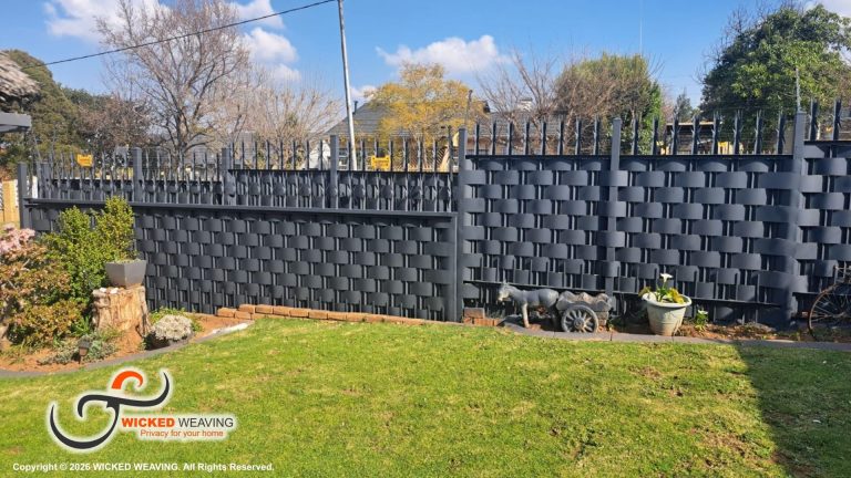 30m Charcoal Palisade Weaving
