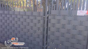 22m Charcoal Palisade Weaving