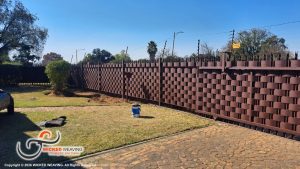 44m Chocolate Palisade Weaving in Springs