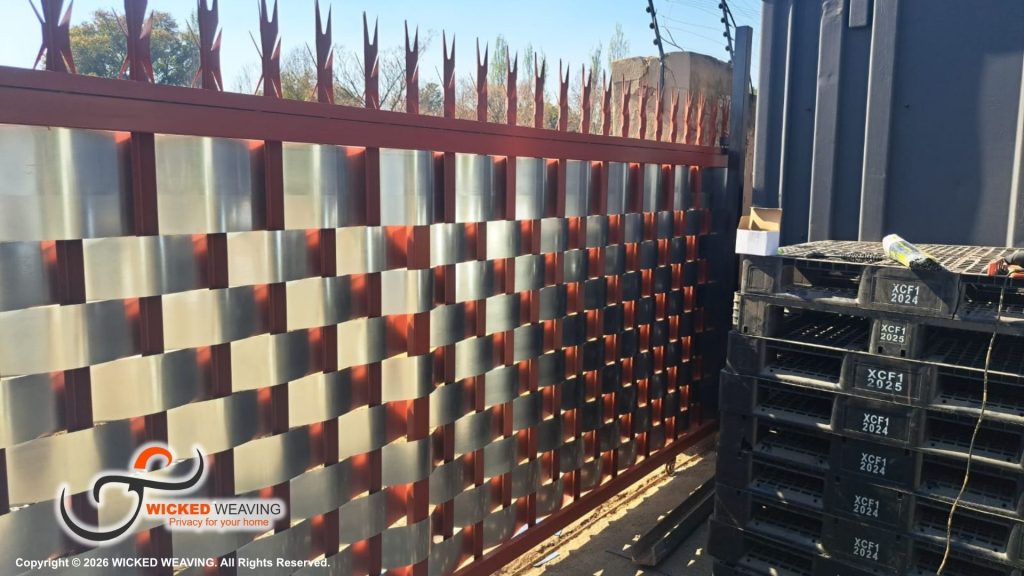 Charcoal Gate Installation