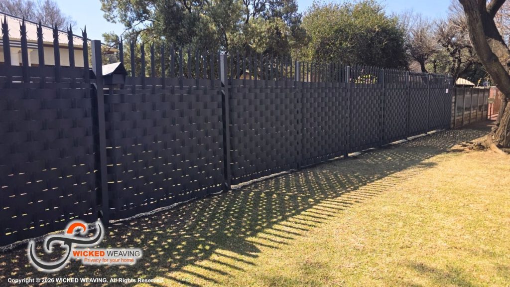 32m Charcoal Palisade Weaving - Palisade Weaving Alberton