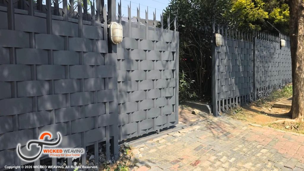 30m Charcoal Palisade Weaving