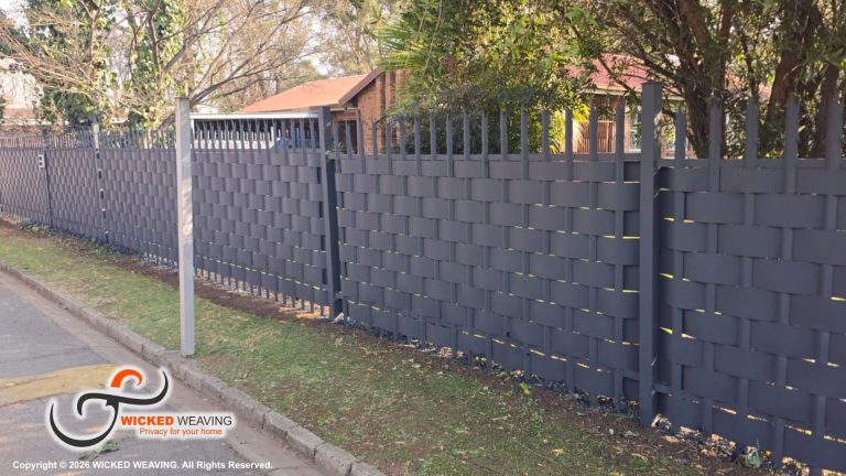 78m Charcoal Palisade Weaving