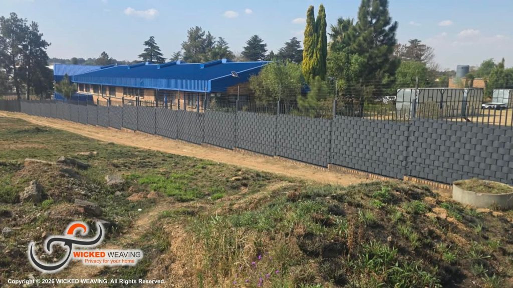 87m Charcoal Business Palisade Weaving