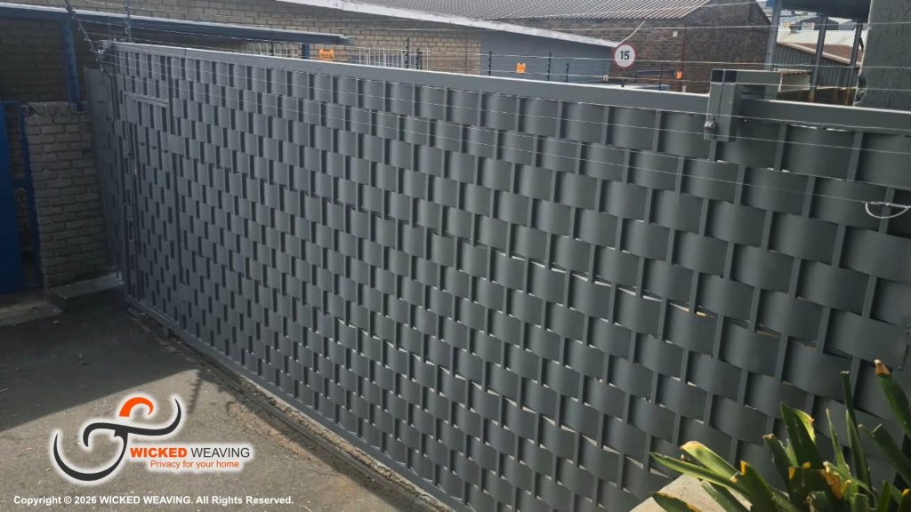 Sky Grey Business Palisade Weaving