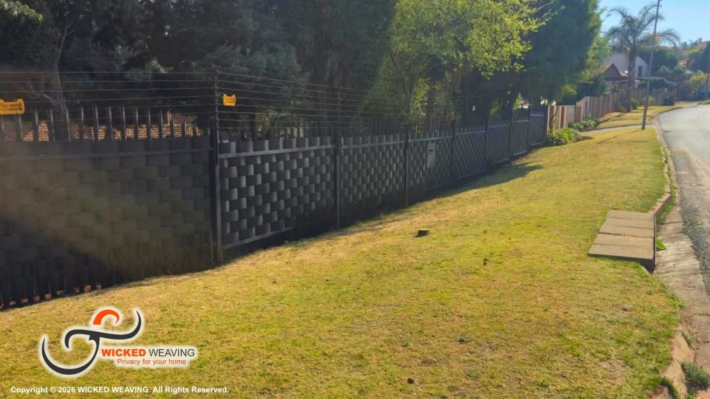 65m Black Palisade Weaving